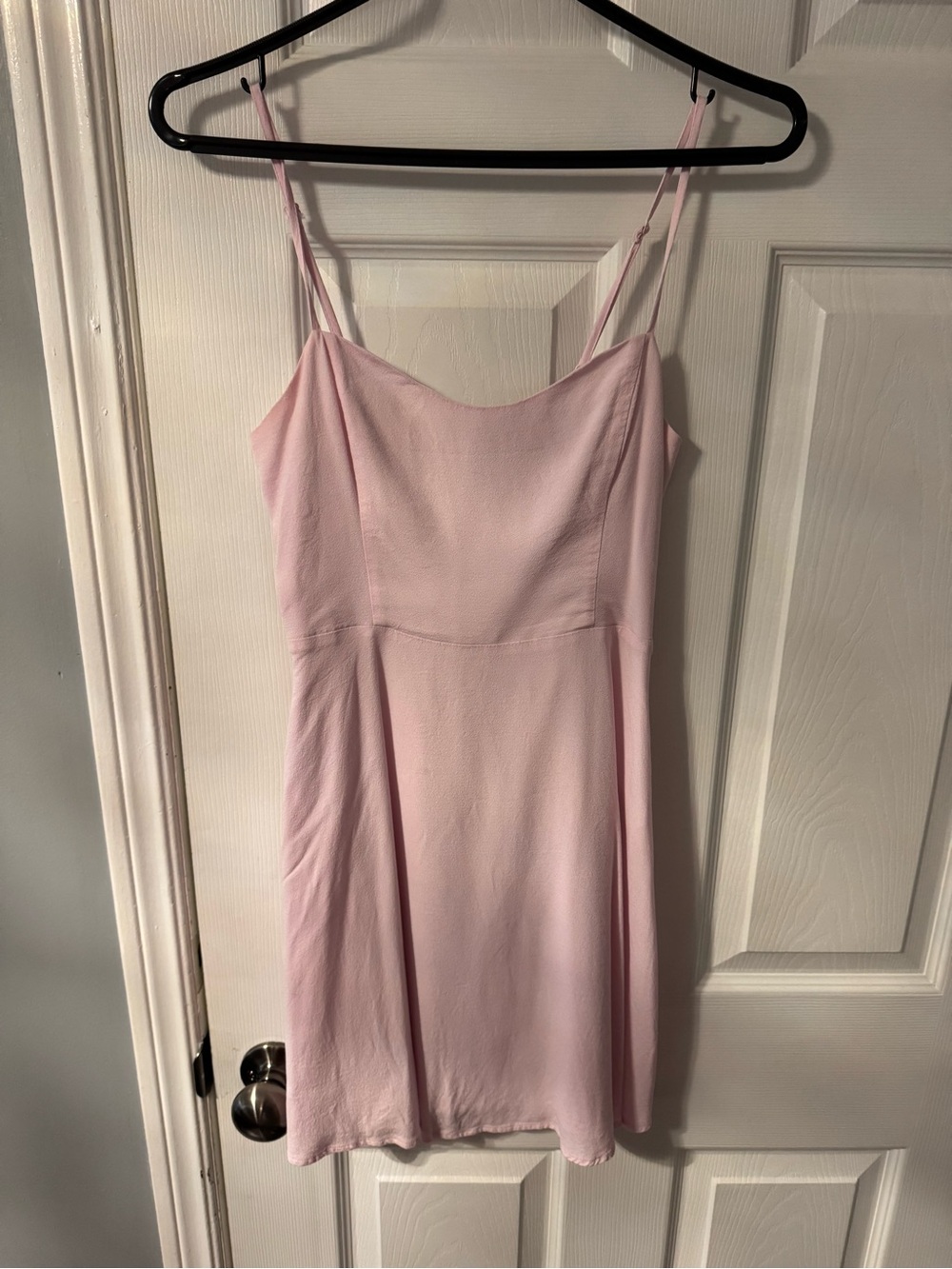 Aritzia Light Pink Mini Slip Dress